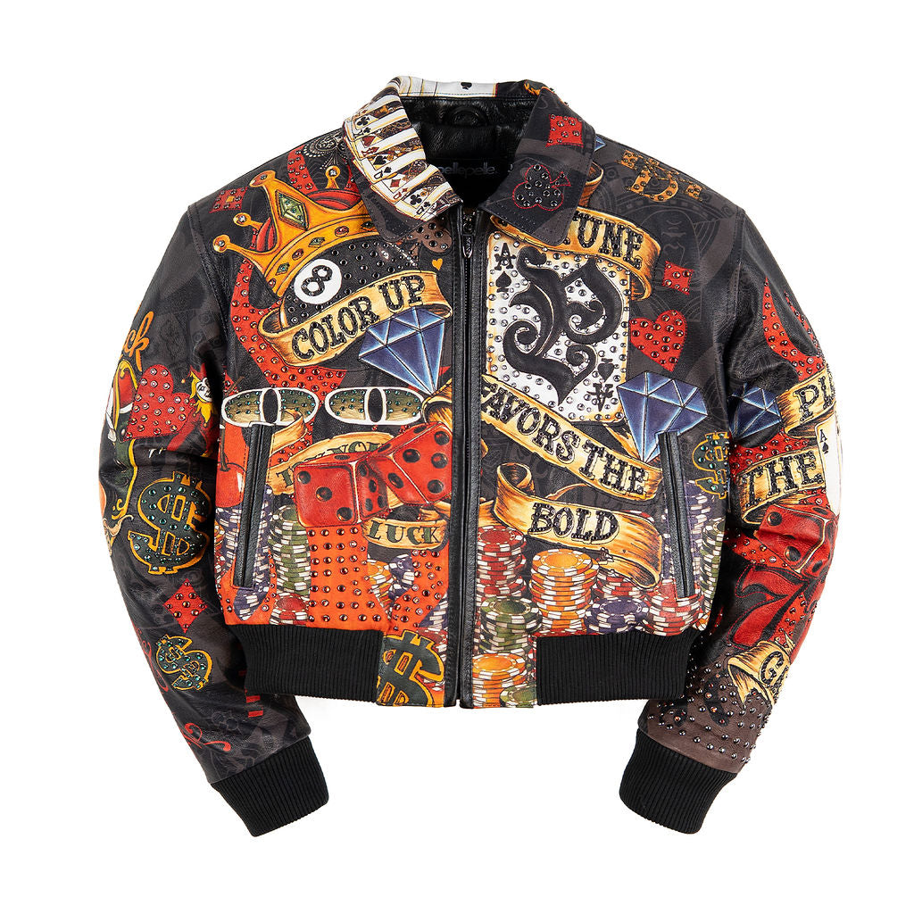 PELLE PELLE HIGH ROLLERS WOMENS CROP JACKET