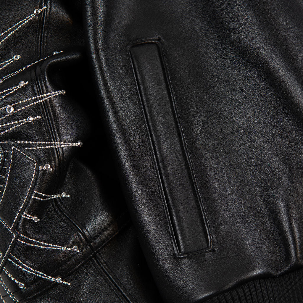 PELLE PELLE 48TH ANNIVERSARY WOMENS CROP JACKET