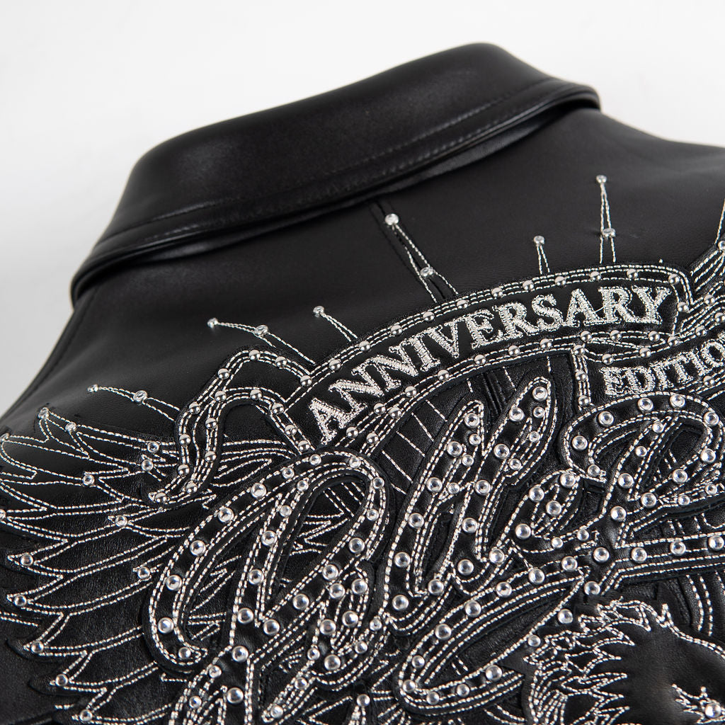 PELLE PELLE 48TH ANNIVERSARY WOMENS CROP JACKET