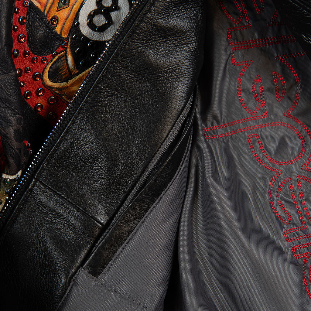 PELLE PELLE HIGH ROLLERS WOMENS CROP JACKET