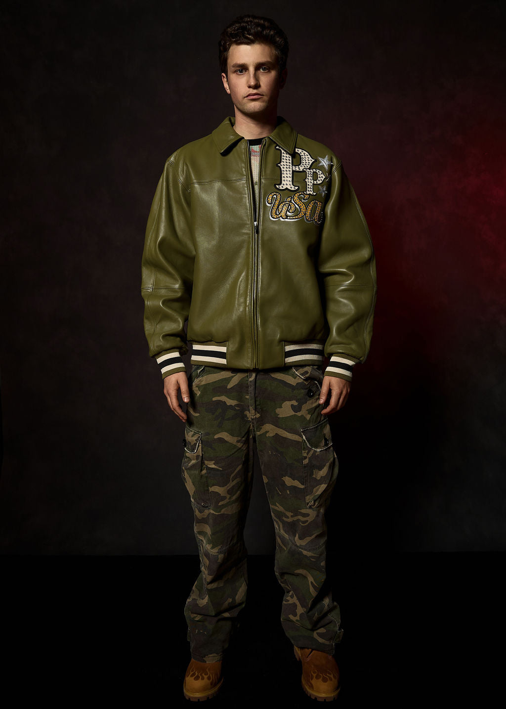 PELLE PELLE STARS AND STRIPES JACKET