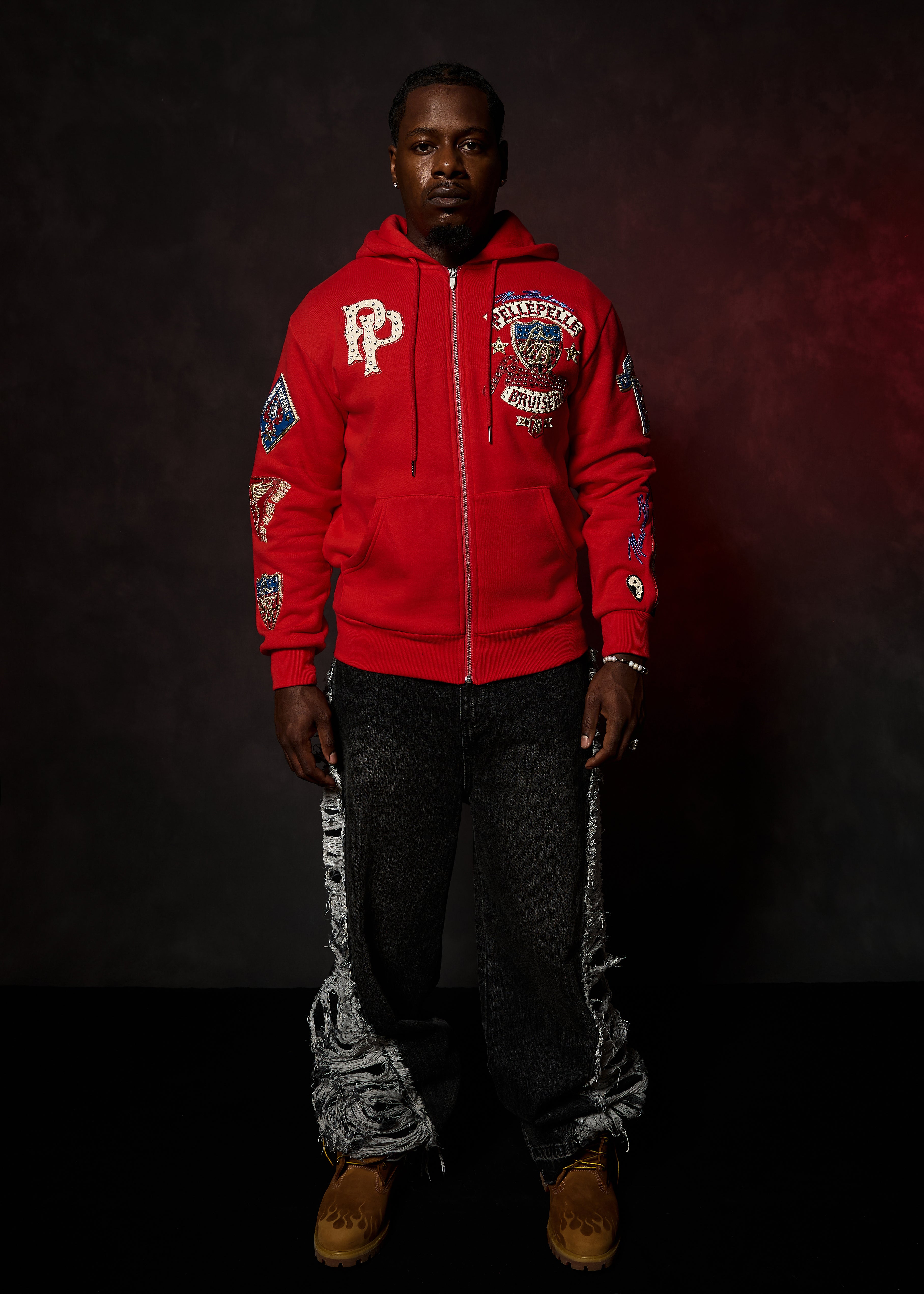 PELLE PELLE AMERICAN BRUISER HOODIE