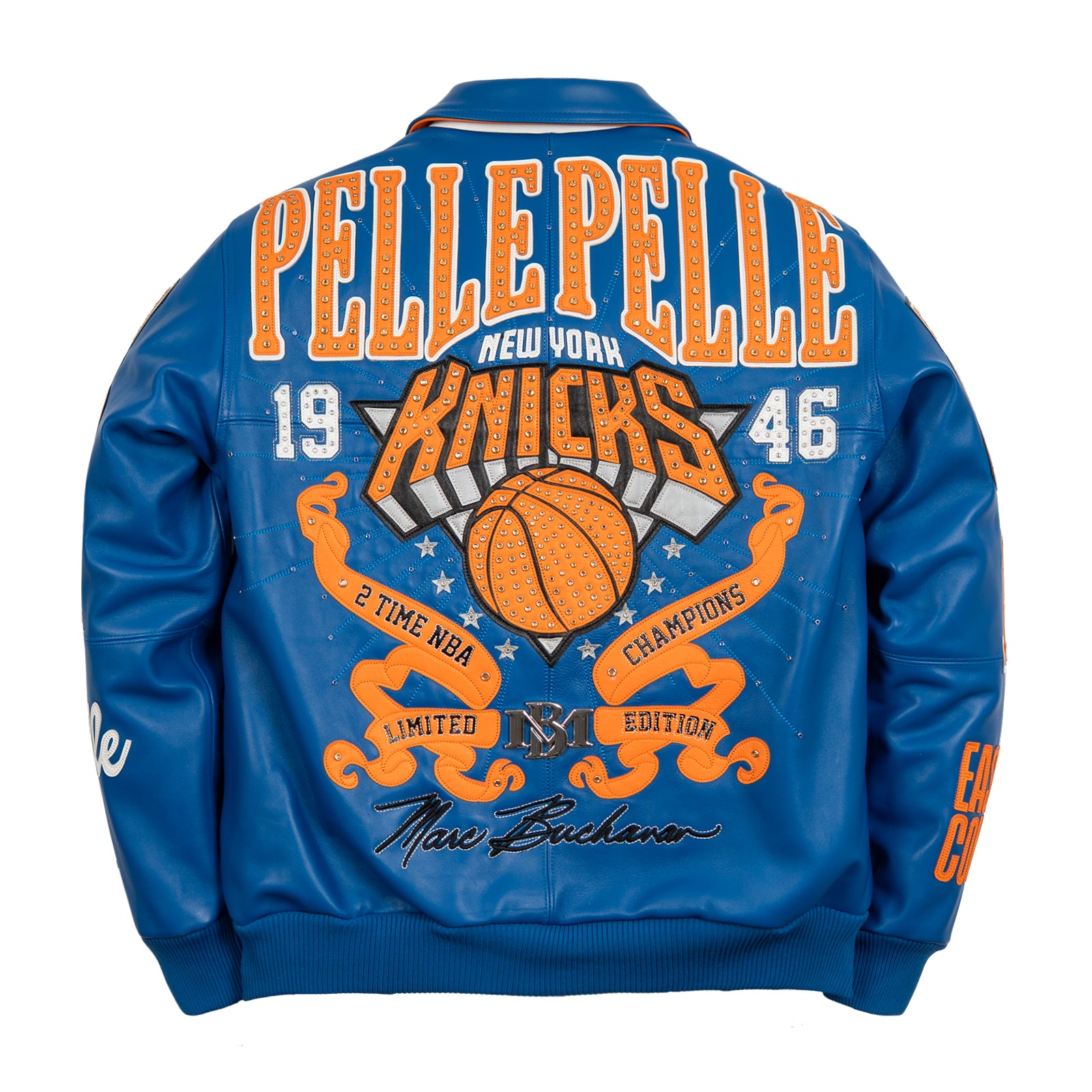 Pelle Pelle for city of knicks jacket